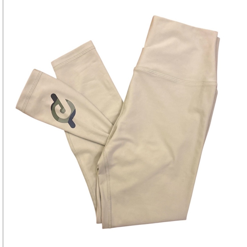 Women’s Mint Green High Rise Peloton Leggings - Picture 4 of 7